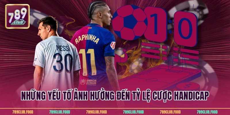 Những yếu tố ảnh hưởng đến tỷ lệ cược handicap